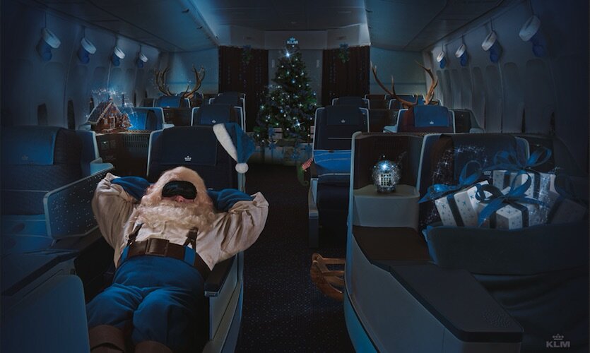 Weihnachten mit KLM